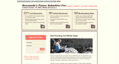 Desktop Screenshot of dirsubmit.automation-central.com
